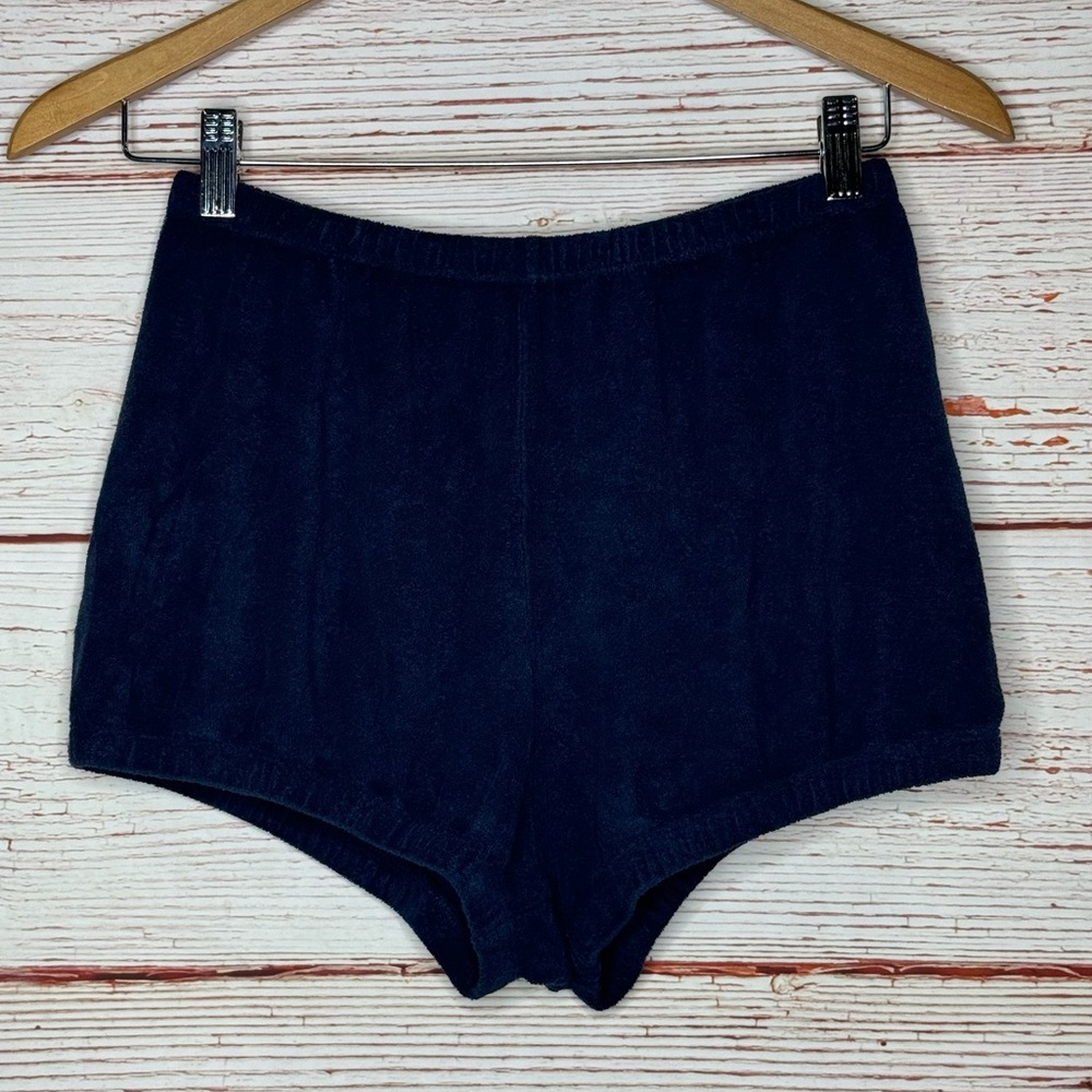 NWOT Suzie Suzi Kondi The Hera Bloomers in Navy Terry Shorts in  Sz XS